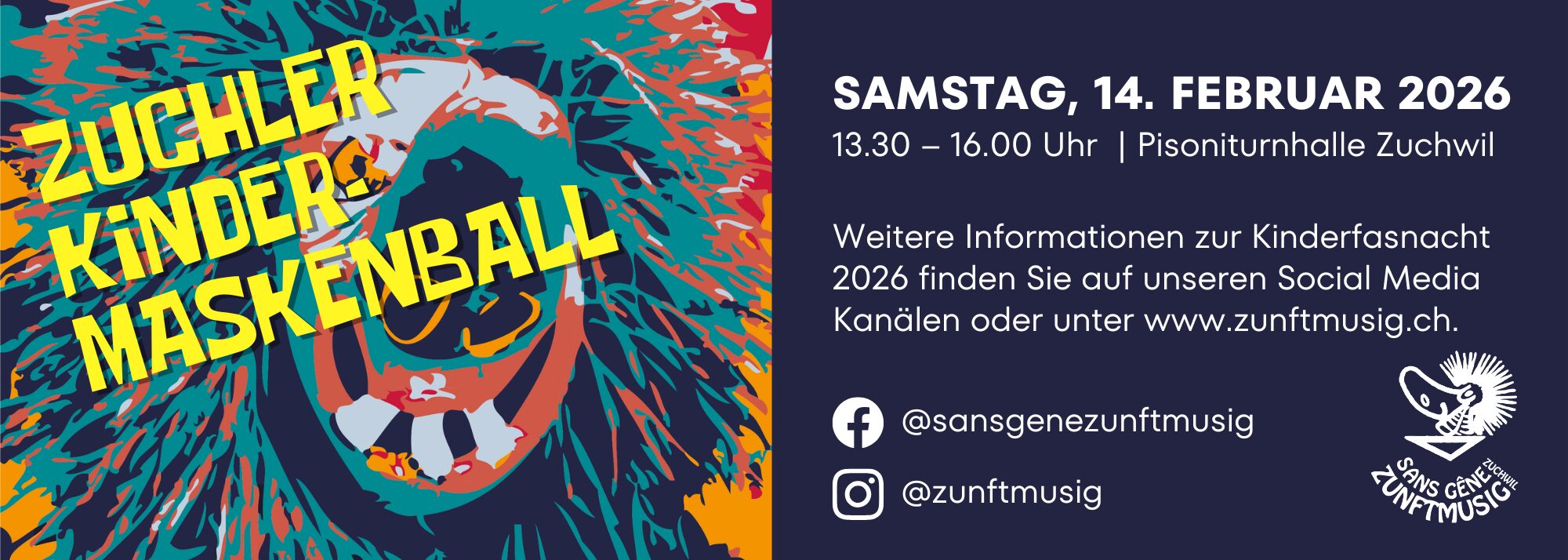 Inserat ZuchlerKurier Kindermaskenball 2026